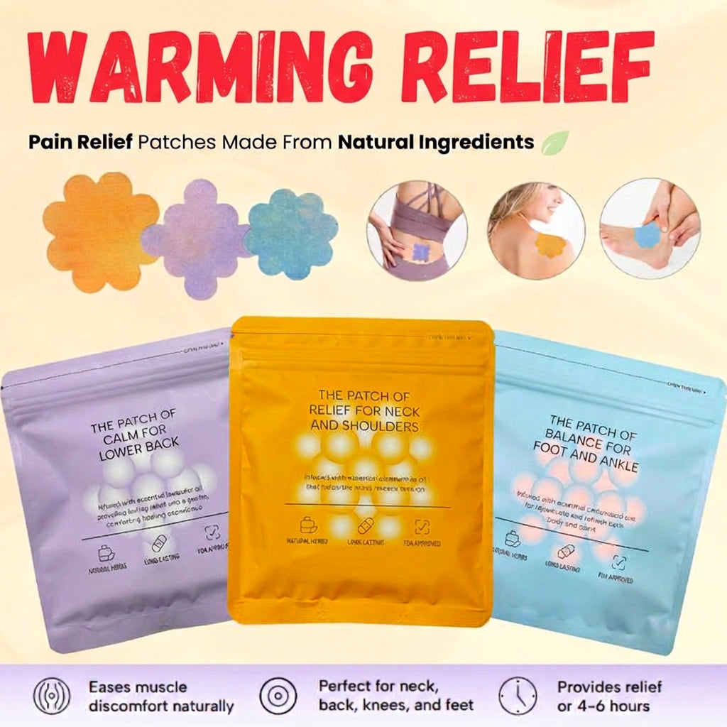 Warming Relief Patches lifestyle product photo